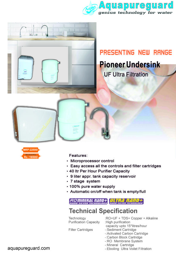 Pioneer Undersink UF Ultra Filtration - Image 4